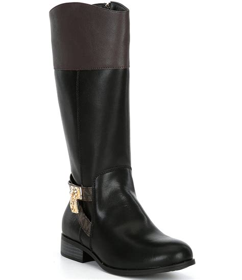 michael kors kids boots|michael kors finley riding boots.